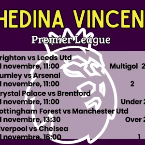 Schedina Vincente – Premier League 01 Novembre 2025