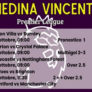 Schedina Vincente – Premier League 05 ottobre 2025