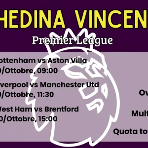 Schedina Vincente – Premier League 19-20 Ottobre 2025