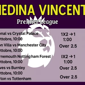 Schedina Vincente – Premier League 26 Ottobre 2025